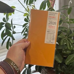 Traveler's Company 2026 Diary Weekly Vertical (split into two months)